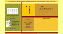 Desktop Screenshot of alexandertechniqueinstruction.com